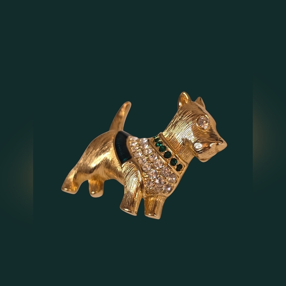 Swarovski Vintage Scottie Brooch - Picture 4 of 6